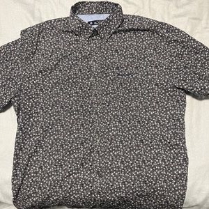 Ben Sherman Button down short sleeve shirt floral print size large